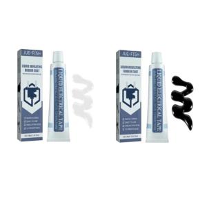 絶縁接着剤 (50ml) 粘土状 ゴム状 電源コード 電気絶縁・補強に 絶縁ゴムコート 防水 密封 絶縁コーティング 修復 強力接着剤 ホワイト ブラック 送料無料 ■
