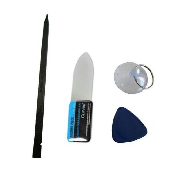 液晶画面交換ツール 分解 4点セット スマホ iPhone フロントパネル バックパネル ヘラ 吸盤...