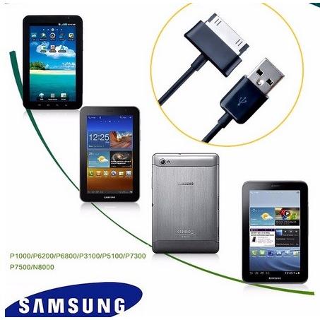 samsung Galaxy Tab SC-01C SC-02D 用 USB データ転送ケーブル (...