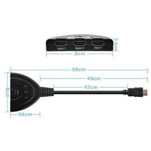 HDMI切替器 3入力1出力 HDMI分配器 ...の詳細画像1