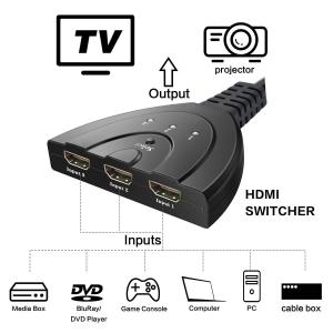 HDMI切替器 3入力1出力 HDMI分配器 ...の詳細画像3