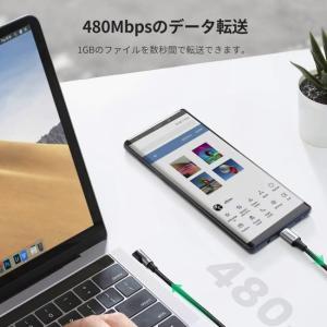 Type-C to type-Cケーブル PD...の詳細画像5