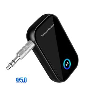 Bluetooth レシーバー 5.0 オーディオプレイヤー 3.5mm ジャック 音楽 スマホ ハンズフリー 通話機能 カーステレオ PayPay