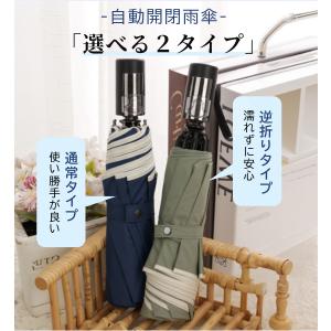 雨傘 折りたたみ傘 大きい メンズ 自動開閉 ...の詳細画像3
