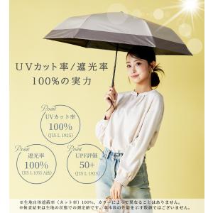 日傘 折りたたみ 完全遮光 軽量 晴雨兼用 U...の詳細画像4