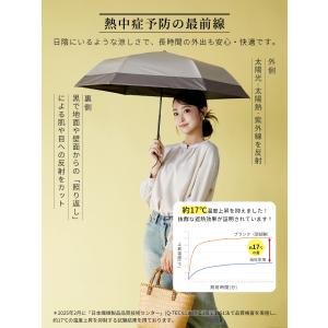日傘 折りたたみ傘 完全遮光 超軽量117g〜...の詳細画像4