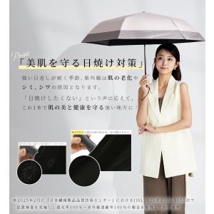 日傘 折りたたみ 完全遮光 軽量 晴雨兼用 U...の詳細画像5