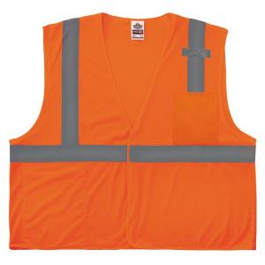 Ergodyne 150-21015 Orange Economy Vest Meshh&amp;amp;L