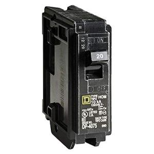 Square D by Schneider Electric hom120cp Homeline 20Amp単極回路ブレーカー 20 Amp HOM
