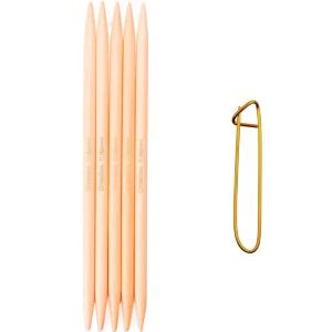 ChiaoGoo 編み針 DPN ダブルポイント 6インチ  竹 ナチュラルサイズ US 1  バンドル Artsiga