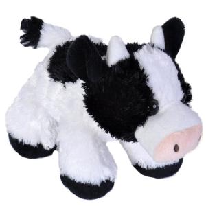 Wild Republic 18cm Hug'ems Cow Plush Toy  - Hugems Soft 7 Cudd
