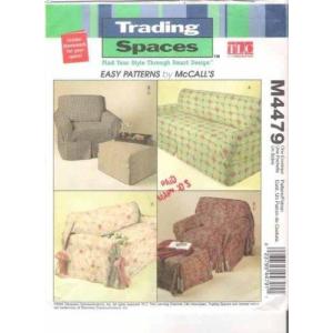 McCall's M4479 Slipcovers - Trading Spaces Pattern