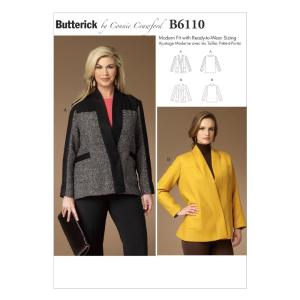 Butterick Patterns B6110 Misses'/Women's Jacket, Size WMN by BUTTERICK PATT