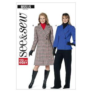 Butterick Patterns B5515 Misses' Coat, Size A  by BUTTERICK PAT
