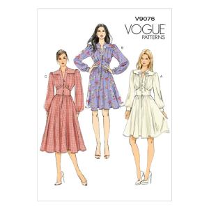 Vogue Patterns V9076E50 Misses' Dress Sewing Template, Size E5 (14-16-18-20