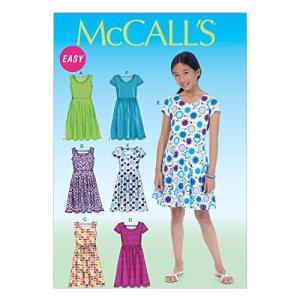 McCall Pattern Company M7079 Girls'/Girls' Plus Dresses, Size GRL by McCall