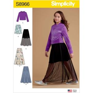 SIMPLICITY CREATIVE CORP US8966A シンプリシティパターン 8-10-12-14 8-10-12-14-16