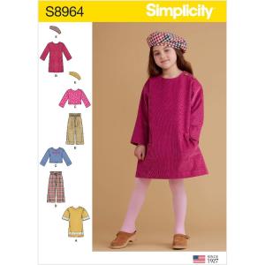 SIMPLICITY CREATIVE CORP US8964A シンプリシティパターン 3-4-5-6-7, 3-4-5-6-7-8