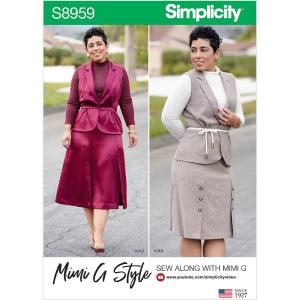 SIMPLICITY CREATIVE CORP US8959BB シンプリシティパターン 20W-22W-24, 20W-22W-24W-26W-2
