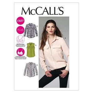 McCalls Misses &amp; Womens Shirts-RR