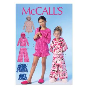 McCall Pattern Company M7041 Children's/Girl's Tops, Dress, Shorts and Pant