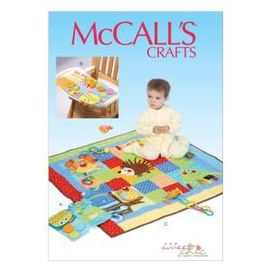 McCall Pattern Company M7104 プレイキルトとマット フリーサイズのみ