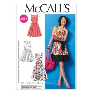 McCall Pattern Company M6955 Misses' Dresses and Belt, Size A5 6-8-10-12-14