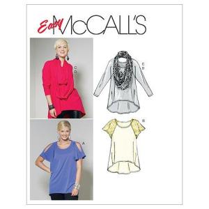 McCall's Patterns M6205 Misses' Tops and Scarf, Size Y  by McC