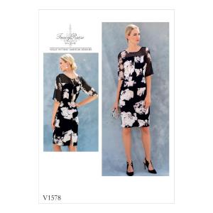 Vogue Patterns Misses' Dress, Orange