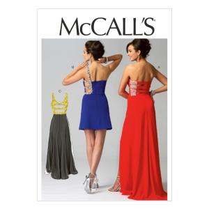 McCall Patternカンパニー M6894 ミセスドレスソーイングテンプレート サイズD5