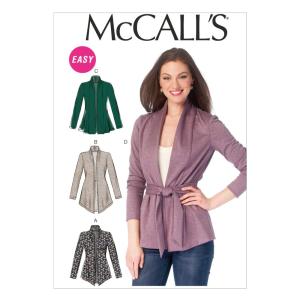 McCall Pattern Company M6996 ミセスジャケットとベルト サイズZZ