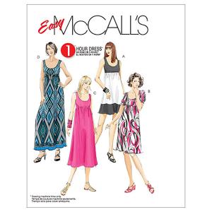 McCalls Misses &amp; Womens Dresses In 4 Lengths-RR
