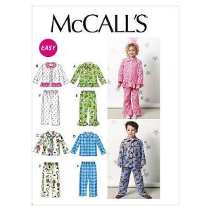 McCalls Toddlers Childrens Tops &amp; Pants-CB