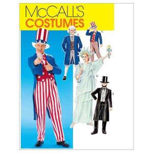 McCalls Adults Boys Girls Political Costumes-Adults'