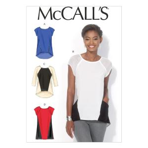 McCall Pattern Company M7093 Misses' Tops and Tunic, Size A5 by McCall Patt