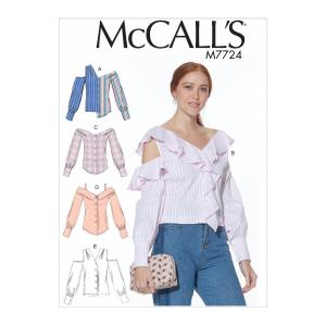 McCalls Misses Tops-14-16-18-20-22