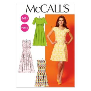 McCall Pattern Company M6958 ミセス/ミス プチ/レディース/レディース プチドレス サイズRR"18W-20W-22W-