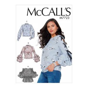 McCalls Misses Tops-6-8-10-12-14