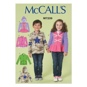 McCall's Patterns M7239 子供/男の子/女の子用ジャケット CL