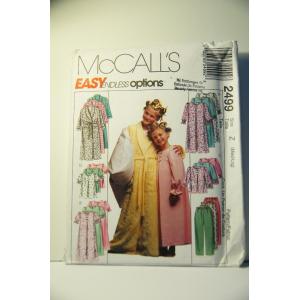 McCalls パターン 2499 サイズZ