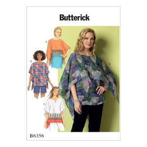 McCall Pattern Company オーバーレイまたはノッチネックチュニック レディース フリンジトリム