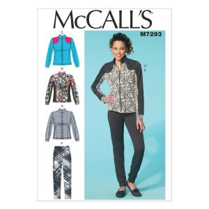 McCall's Patterns M7293 Misses' Jackets and Pants, Size F5