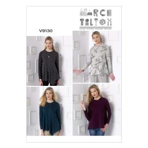 Vogue Patterns V9130 Misses' Top Sewing Template, Size Y  by V