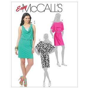 McCall's Patterns M6112 Misses' Dresses in 2 Lengths and Camisole, Size AX5