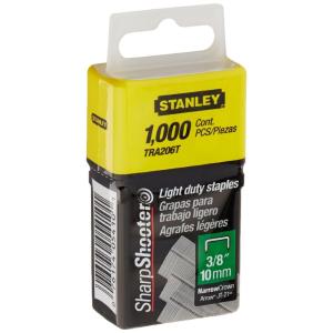 Stanley Tools TRA206T 15 Pack 3/8in. Light Duty Staple 1,000/Box