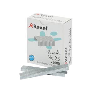 Rexel 25 Staples 4mm