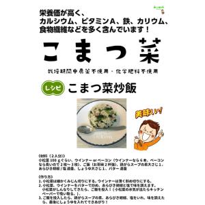 こまつ菜(小松菜) ☆農薬や化学肥料は使用して...の詳細画像3