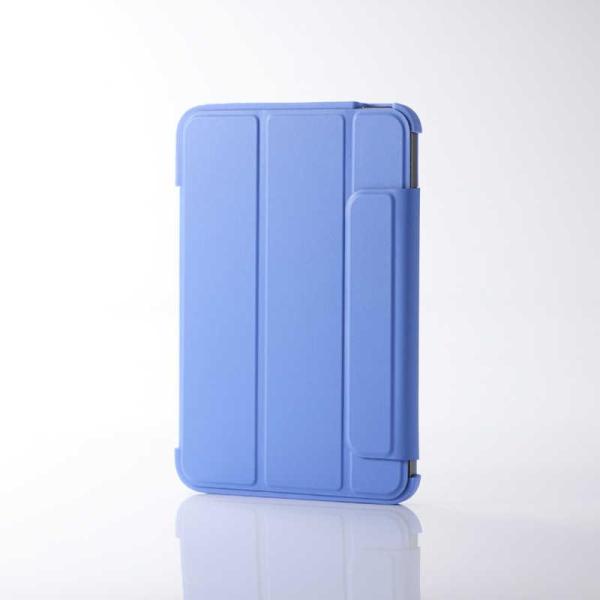 iPad mini A17 Pro 用 ハイブリッドフラップケース 背面クリア スリープ対応 8.3...