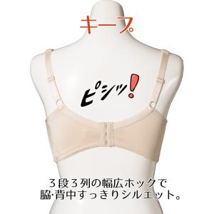 ブラジャー 脇高 ワイヤー入り Bカップ Cカ...の詳細画像4