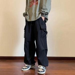 ワイドパンツ メンズ 作業着 男女兼用 レディ...の詳細画像1